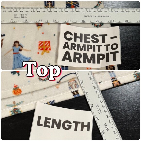 Cuddle Duds Fleece Pajamas PJ 2 Pc set Christmas Holiday Nutcracker Womens Sz 1X - Picture 8 of 11